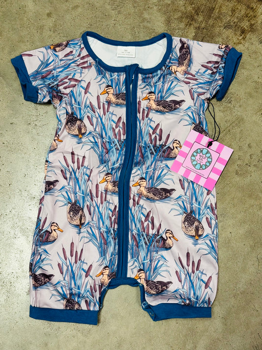 Cattail & Ducks Romper
