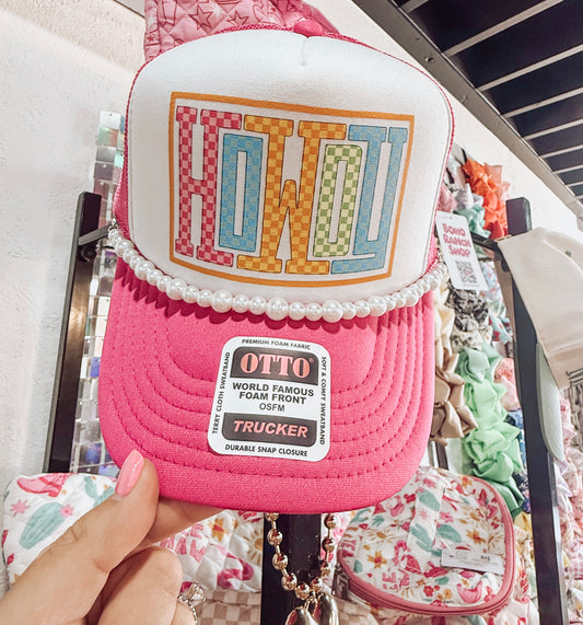 Colorful Howdy Trucker