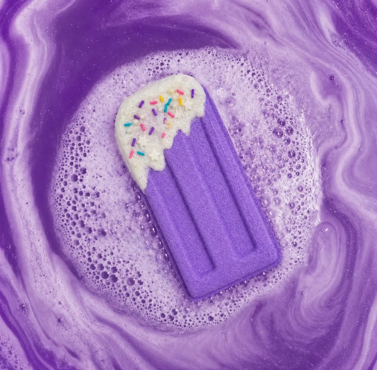 Purple Popsicle Bath Bomb + Prize Inside