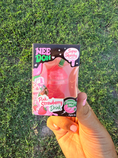 Pink Drink Squish (W/Clear Cup)
