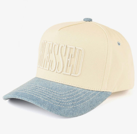 Blessed Embroidered Trucker