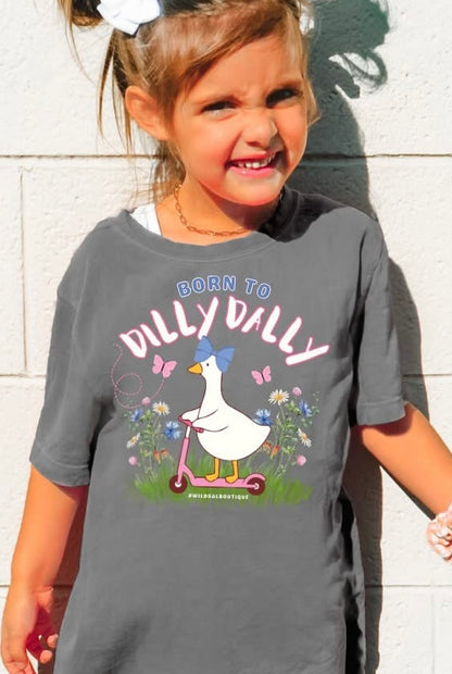 Born To Dilly Dally Goose Tee