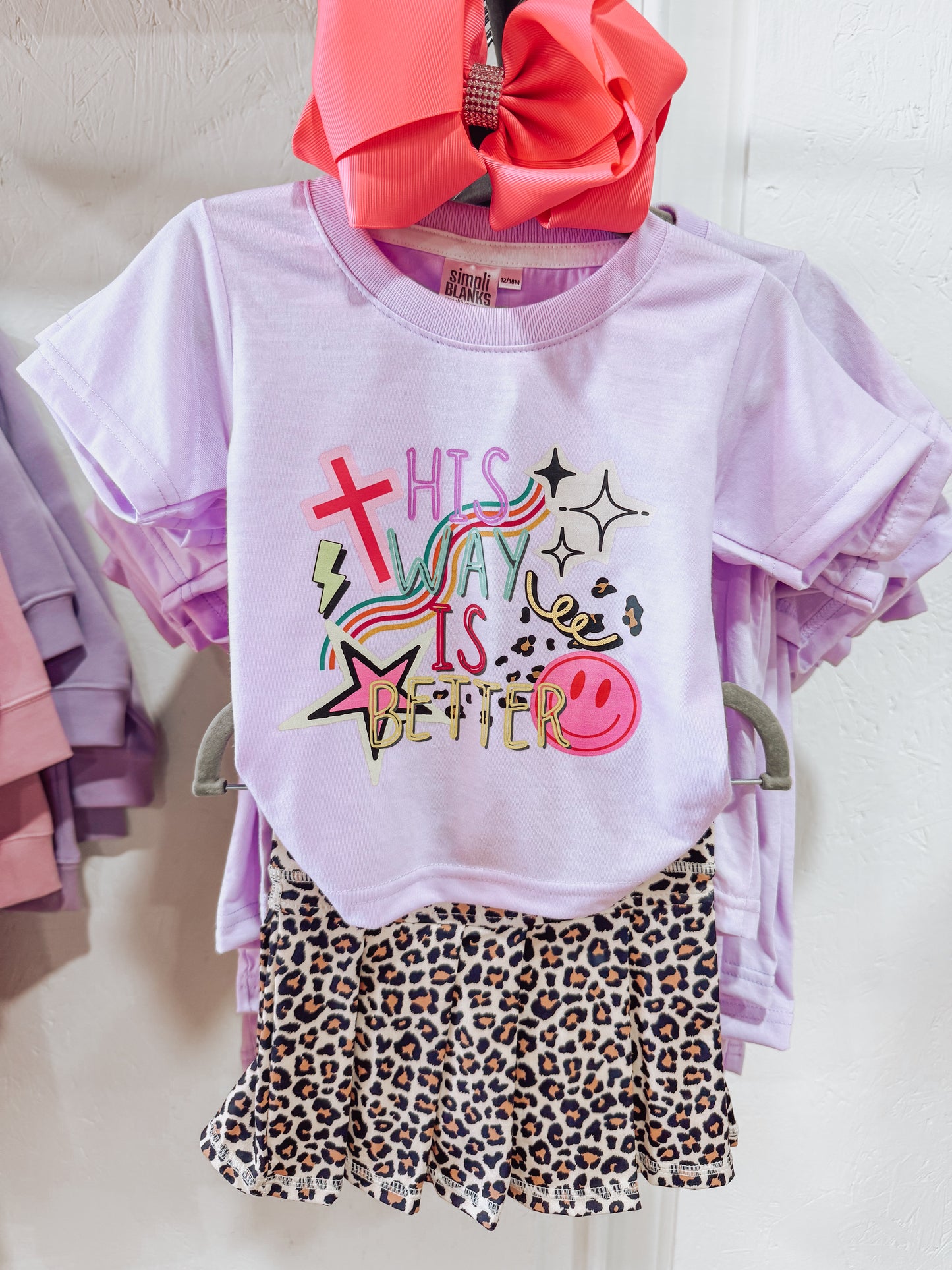 His Way Is Better Tee - Lilac (Baby/ Toddler/ Youth)