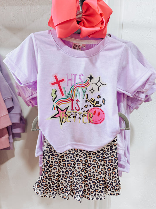 His Way Is Better Tee - Lilac (Baby/ Toddler/ Youth)