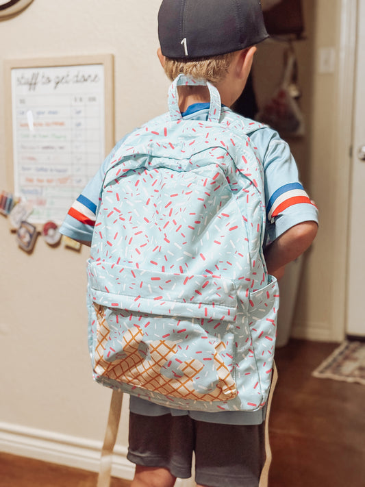 Ice Cream Drip Backpack