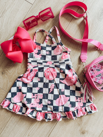 Howdy Checker Athletic Dress