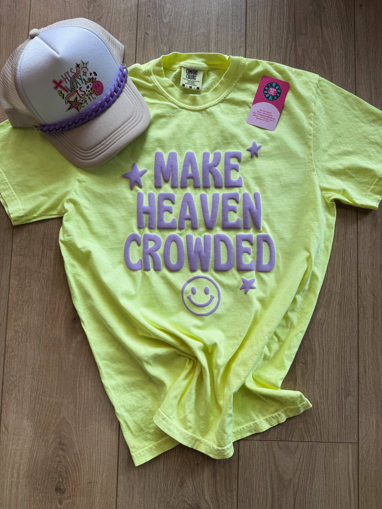 Make Heaven Crowded Puff Tee