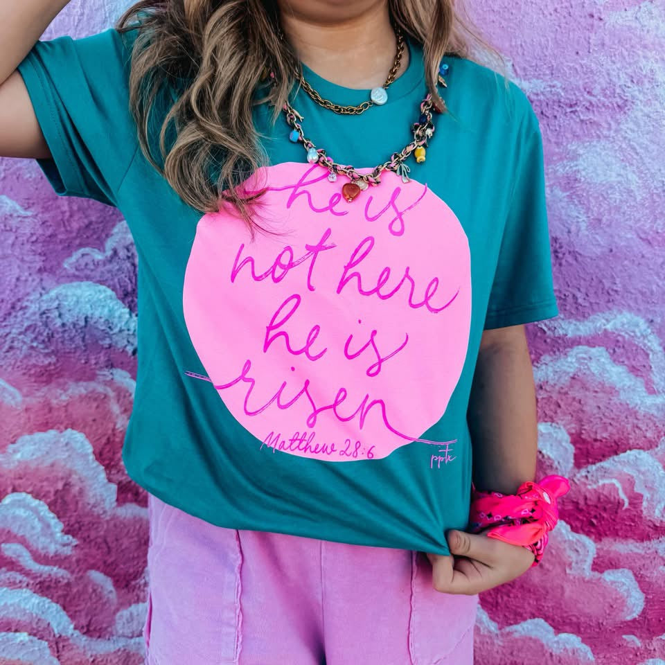 He Is Risen Tee