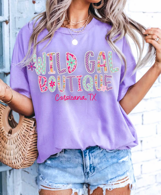 Wild Gal Boutique Floral Tee