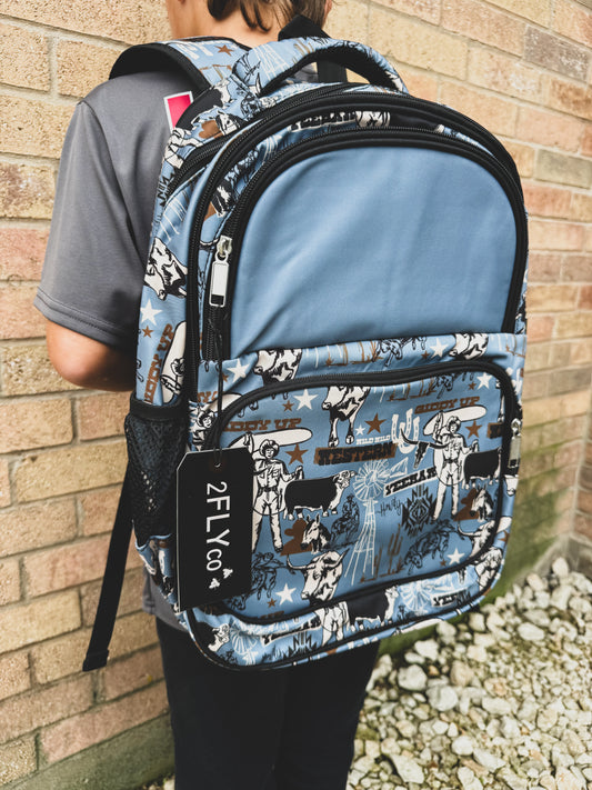 Dandy Denim Western Backpack