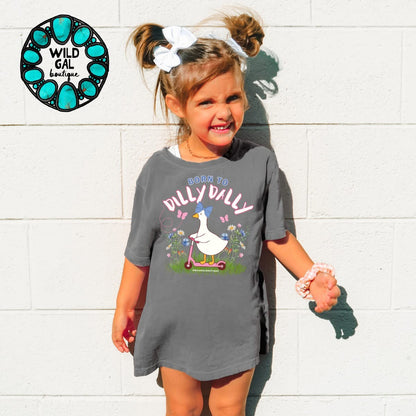Born To Dilly Dally Goose Tee
