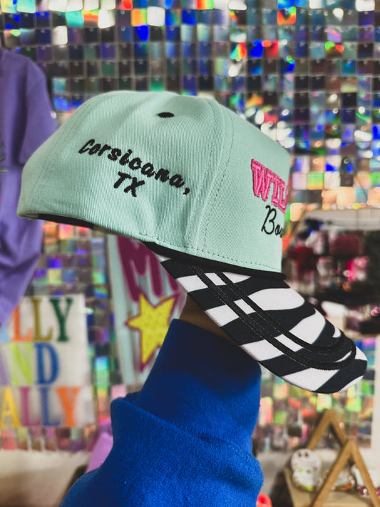 WGB Zebra Embroidered Hat