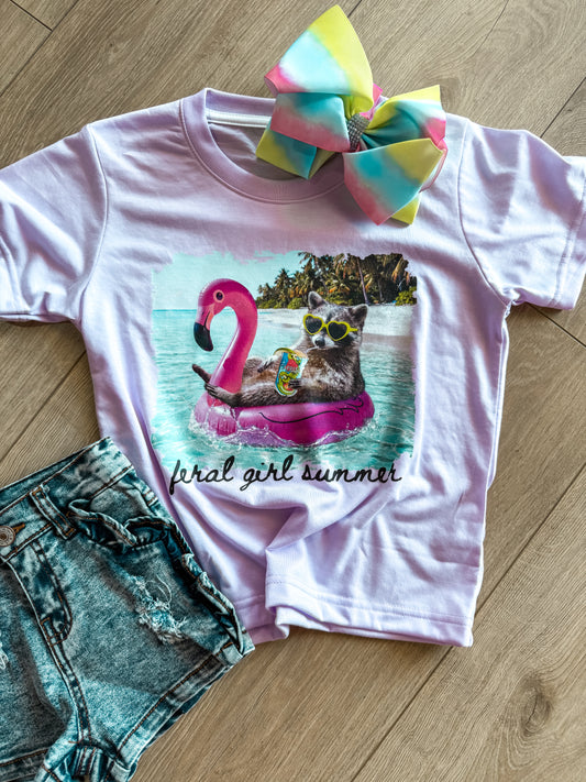 Feral Girl Summer - Lilac (Baby/ Toddler/ Youth)