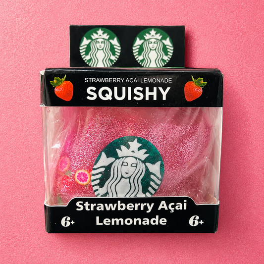 Glitter Starbs Pink Drink Cube