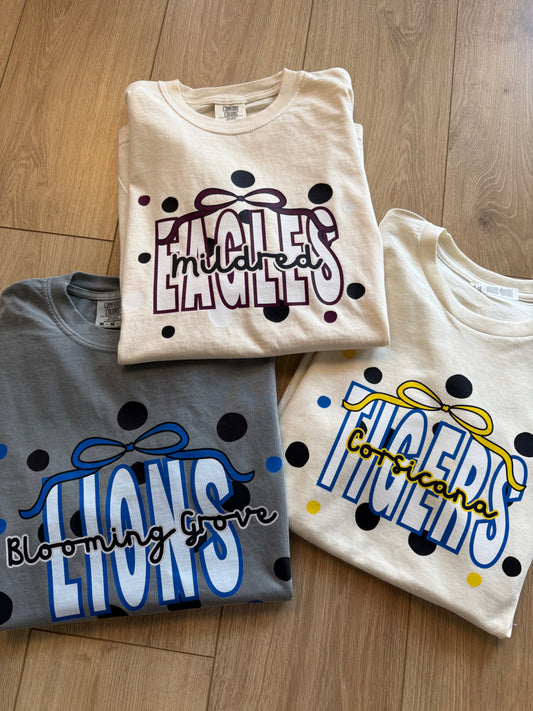Polka Dot Mascot Tee (Women’s)