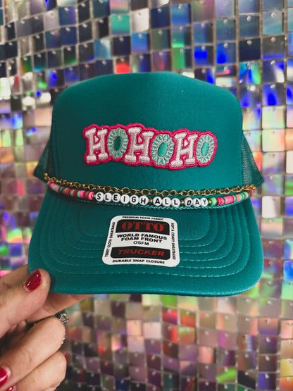 Ho Ho Ho Squash Blossom Trucker