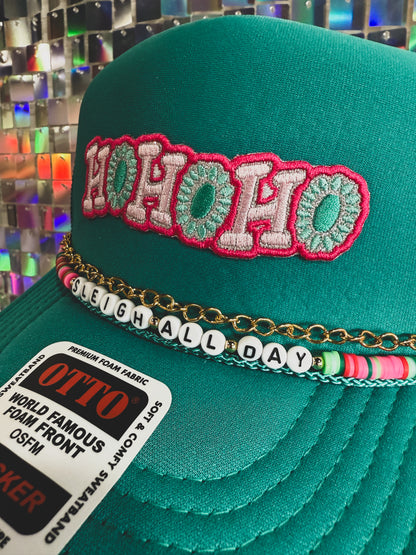 Ho Ho Ho Squash Blossom Trucker