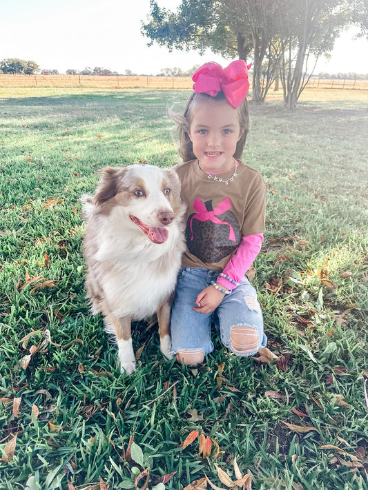 Leopard Pumpkin Tee