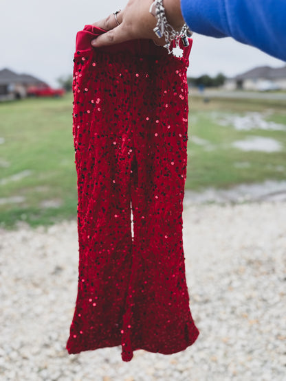 Ruby Red Sequin Belles