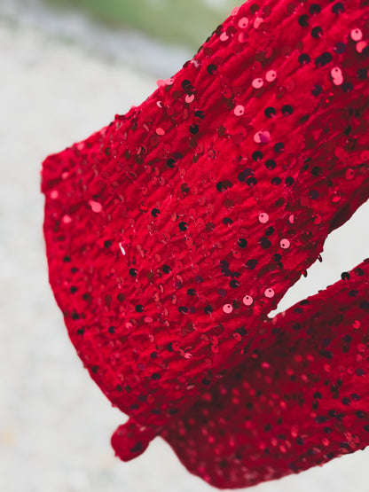 Ruby Red Sequin Belles
