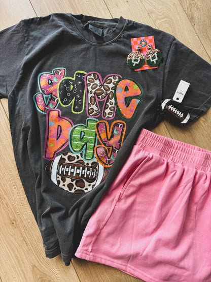 Pretty In The End-Zone Tee