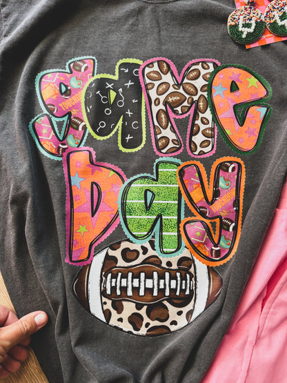 Pretty In The End-Zone Tee