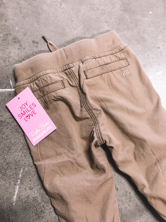 Khaki Joggers