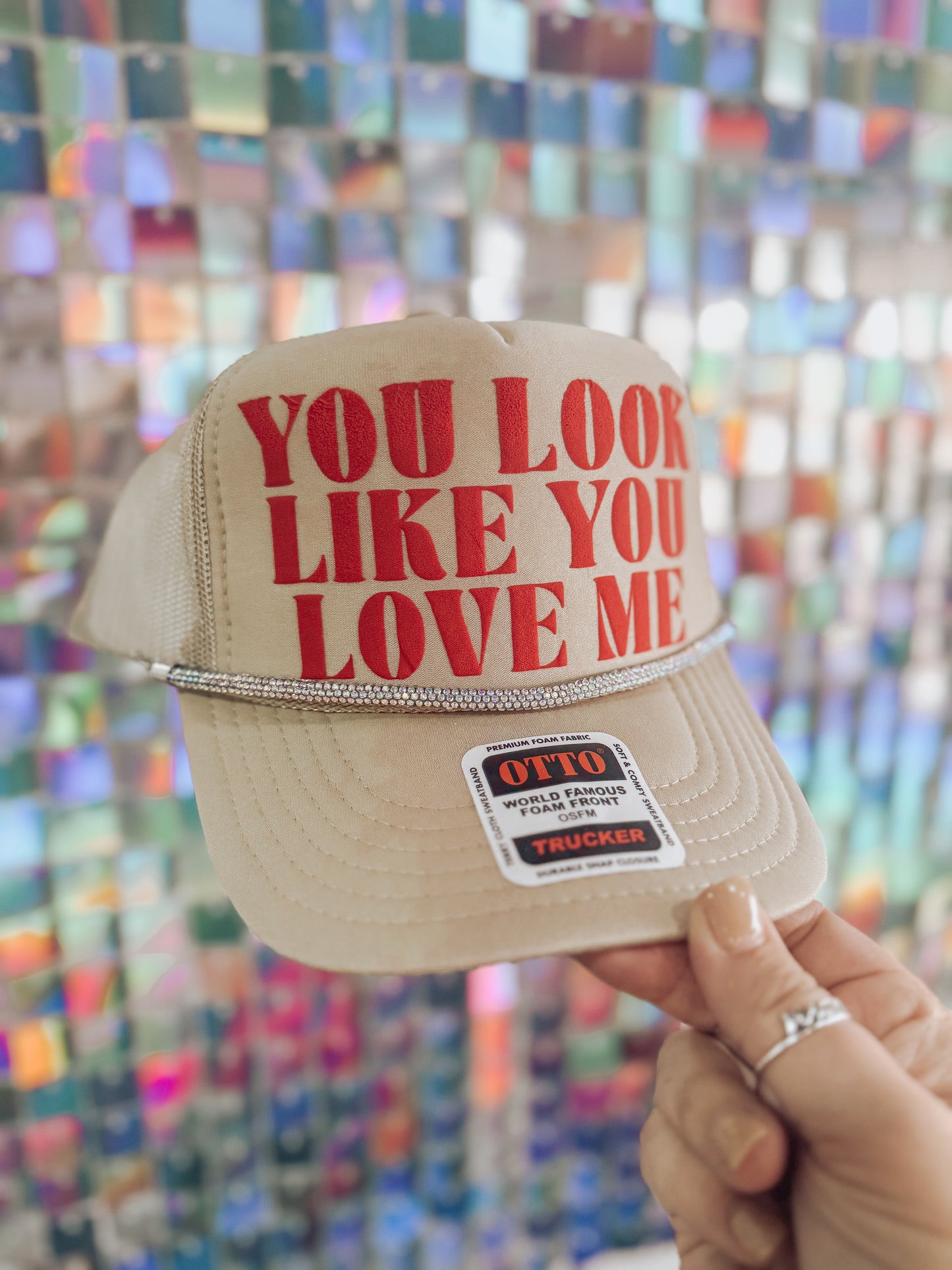 You Look Like You Love Me Puff Trucker