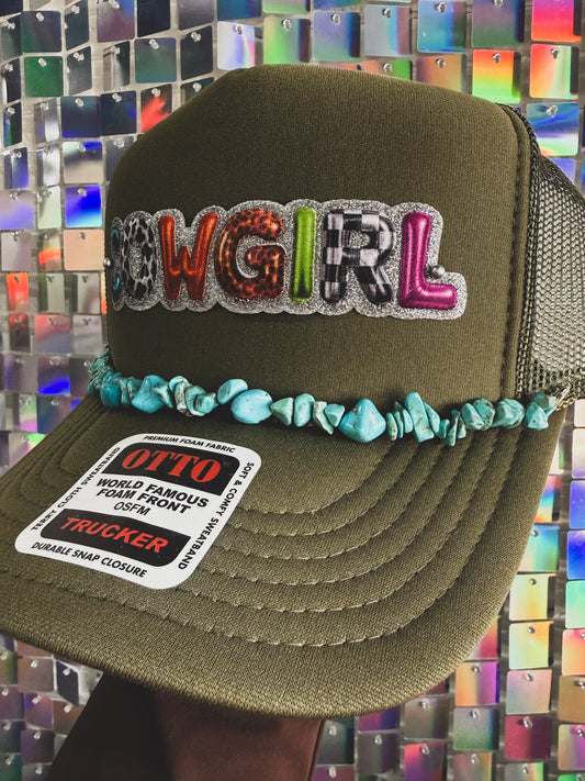 Punchy Cowgirl Trucker