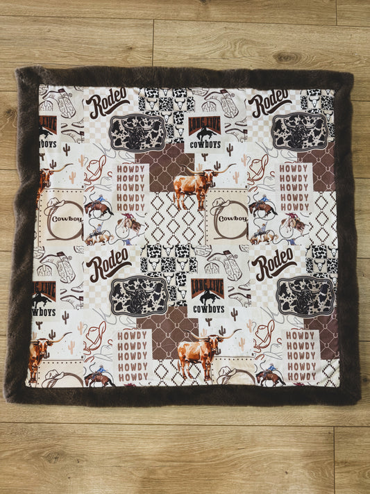 Ranch Hand Blanket (32”x32”)
