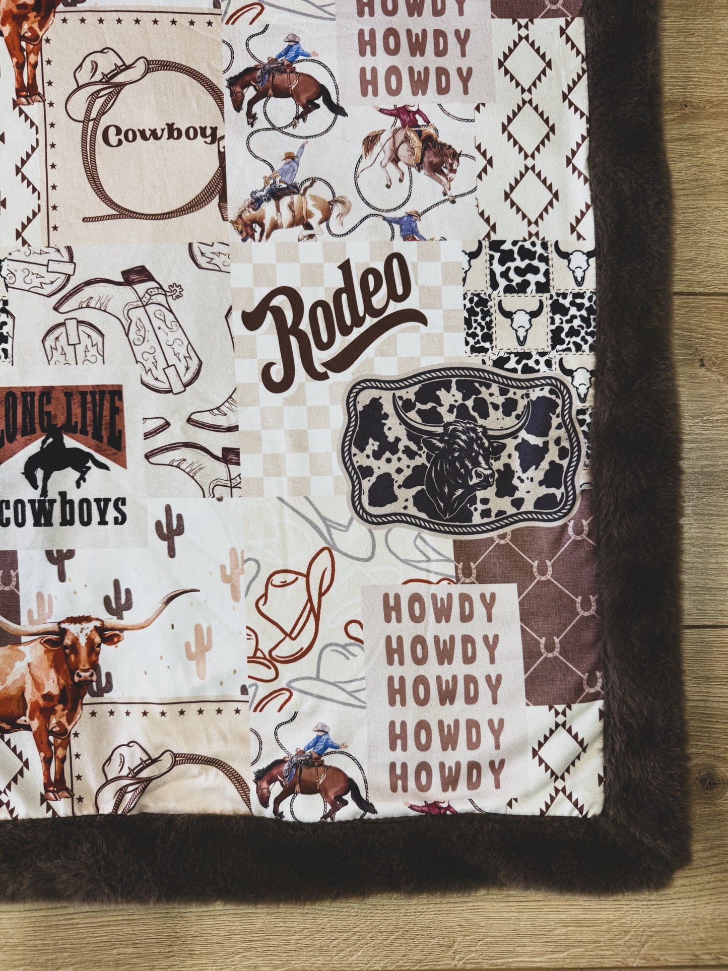 Ranch Hand Blanket (32”x32”)
