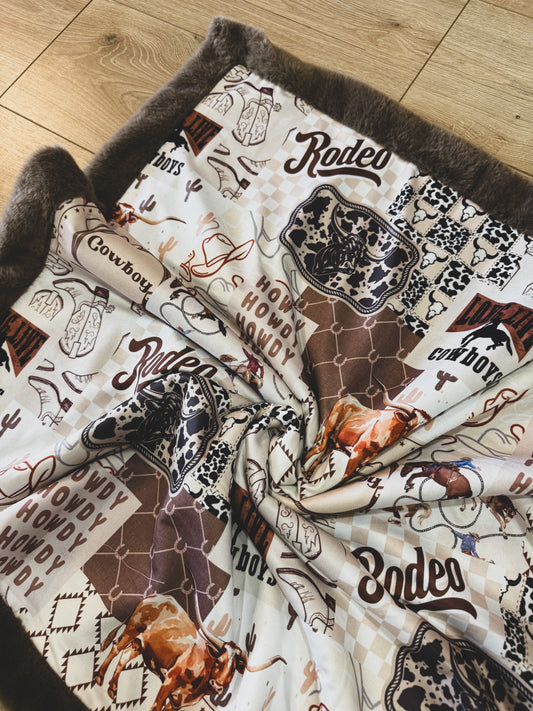 Ranch Hand Blanket (32”x32”)