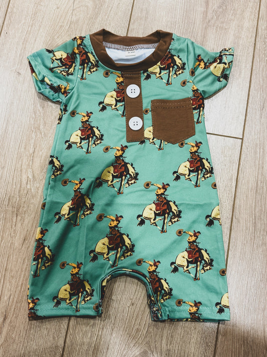 Broncs Romper