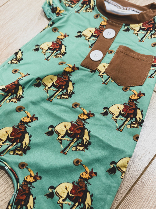Broncs Romper