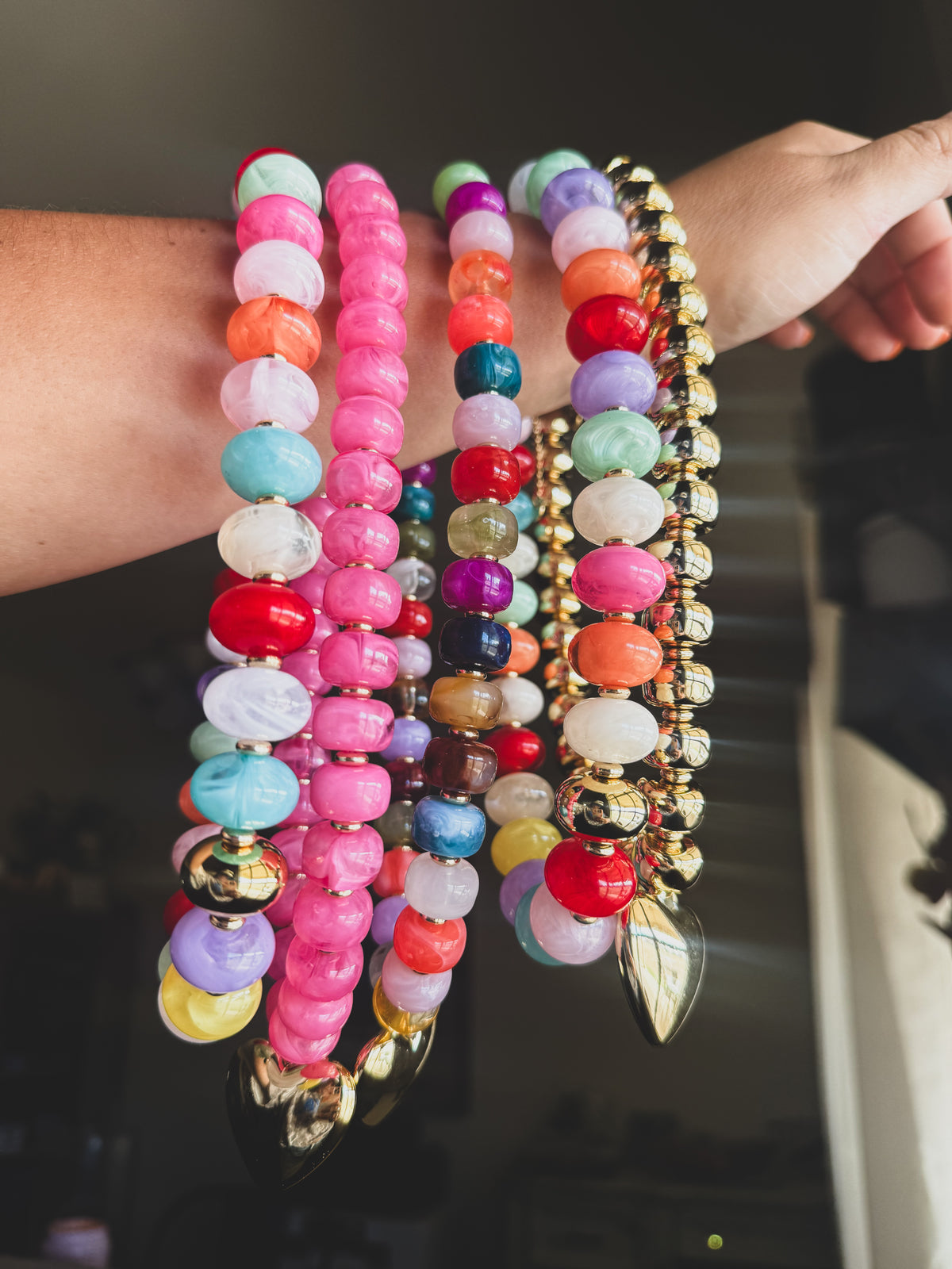 Chunky Beaded Necklace