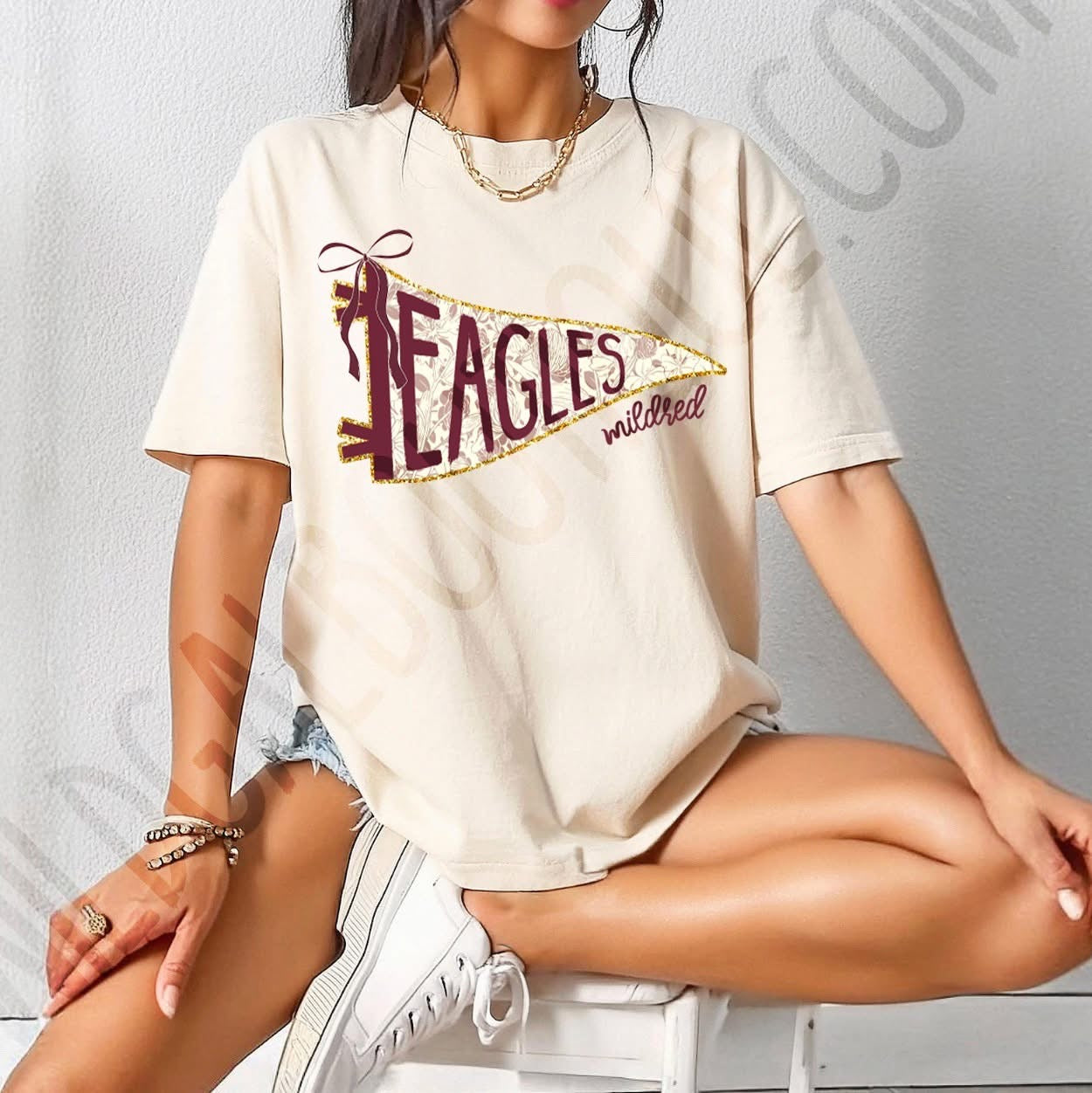 NEW! Preppy School Mascot Tee