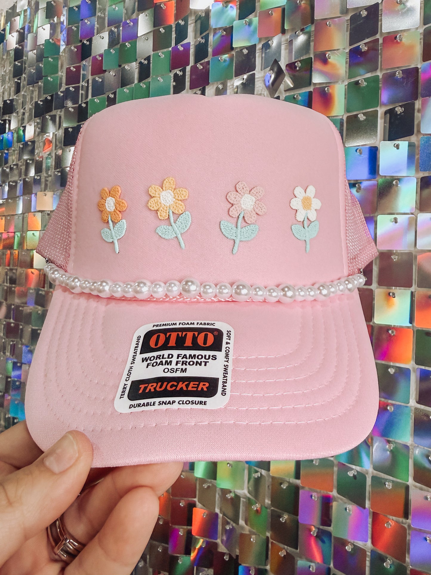 Spring Blooms Trucker