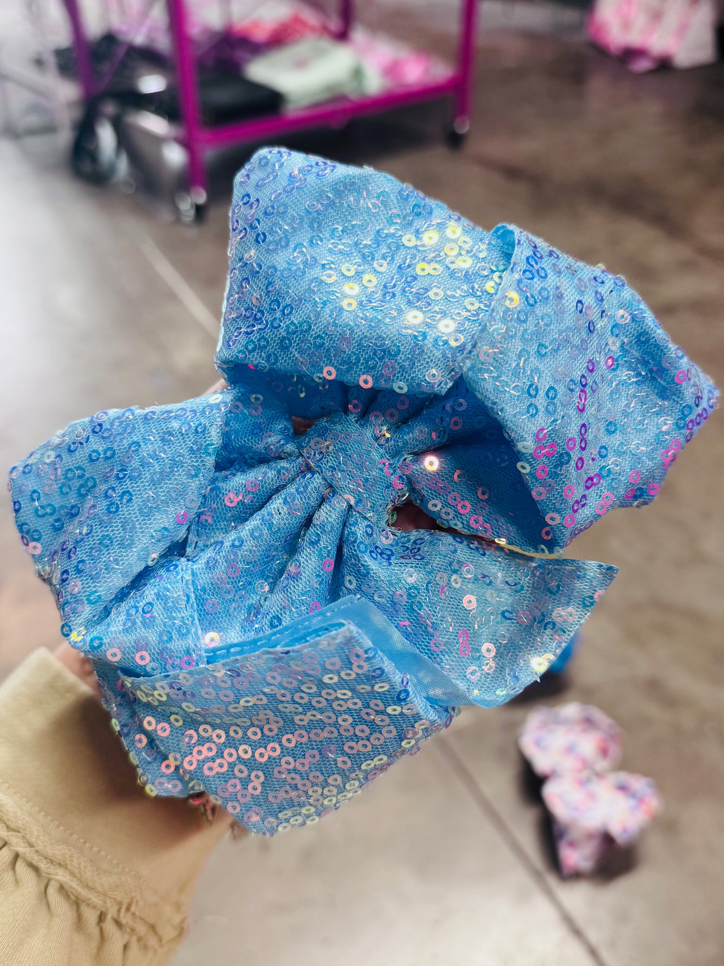 Rhinestone Clip Bows (Patterns)
