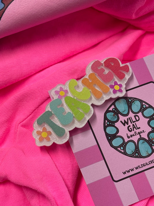 Teacher Hair Clip