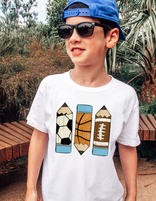 Sports Pencil Tee