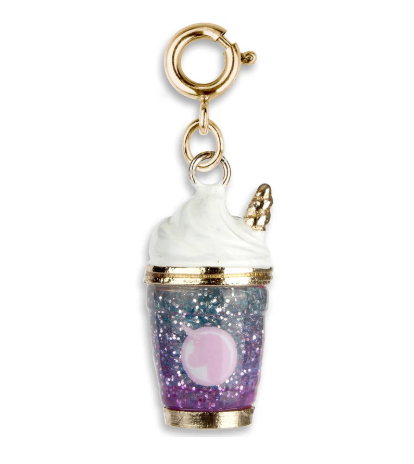Gold Unicorn Smoothie Charm