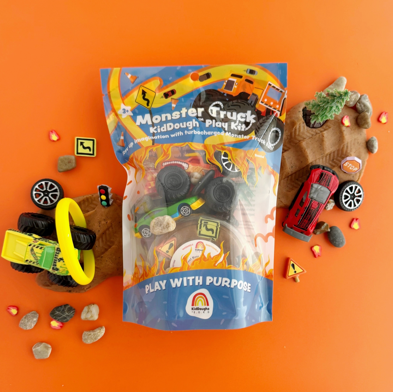 Monster Truck Kiddough Play Kit