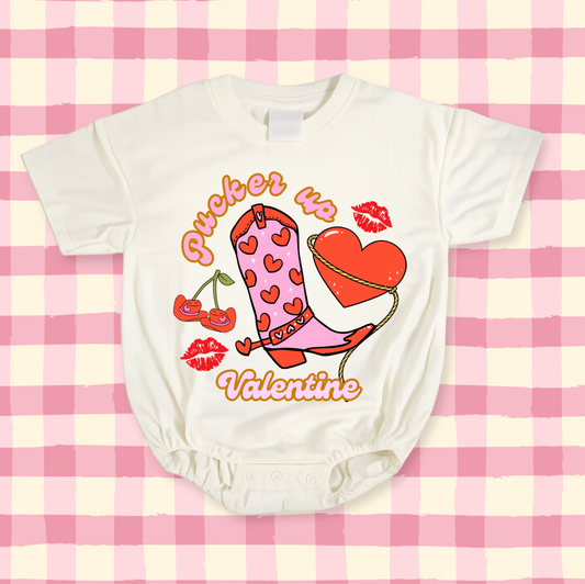 Pucker Up Bubble Onesie