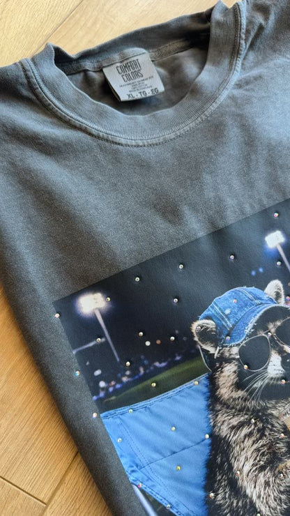 I Live Here Now Ballpark Tee
